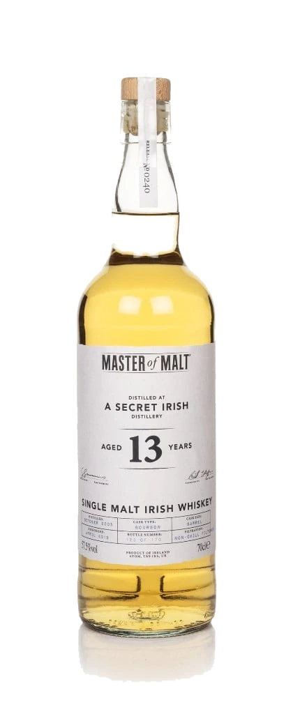 A Secret Irish Distillery 13 anos 2005 (Master of Malt)