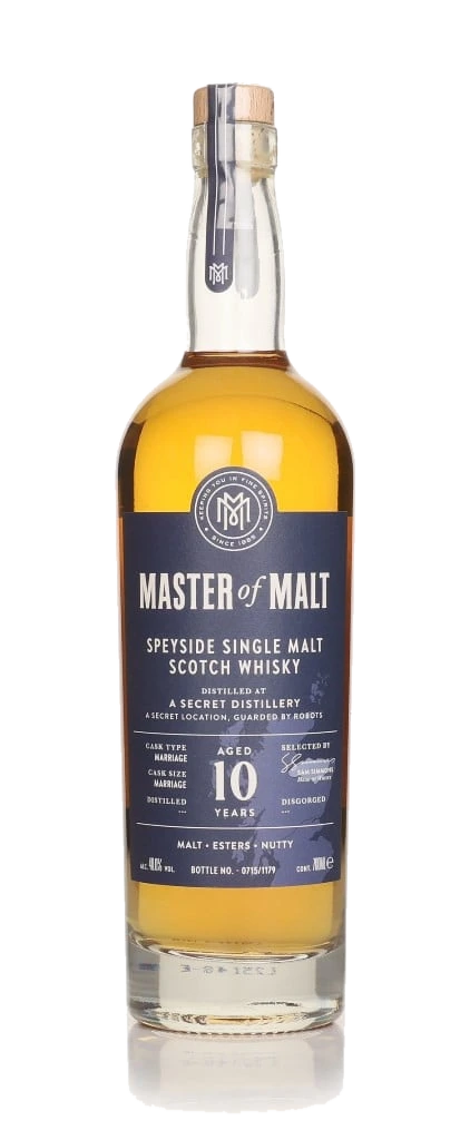 A Secret Speyside Distillery 10 anos (Master of Malt)