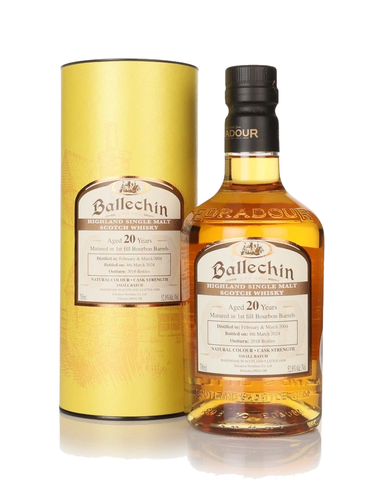 Edradour Ballechin 20 anos 2004 - Bourbon Cask