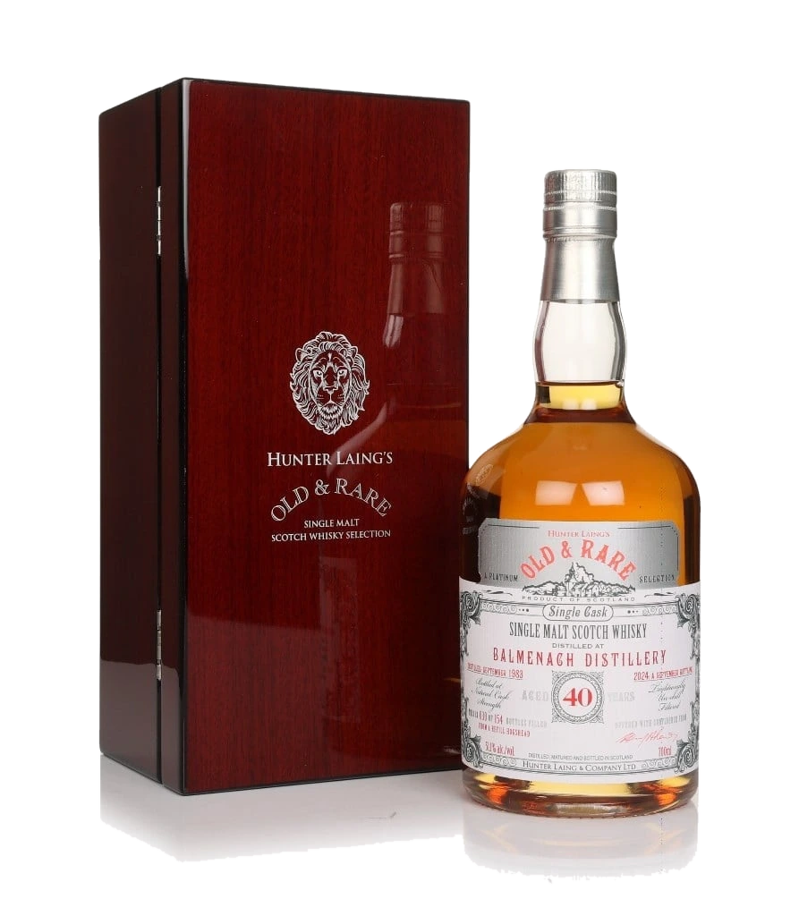Balmenach 40 anos 1983 - Old & Rare Platinum (Hunter Laing)