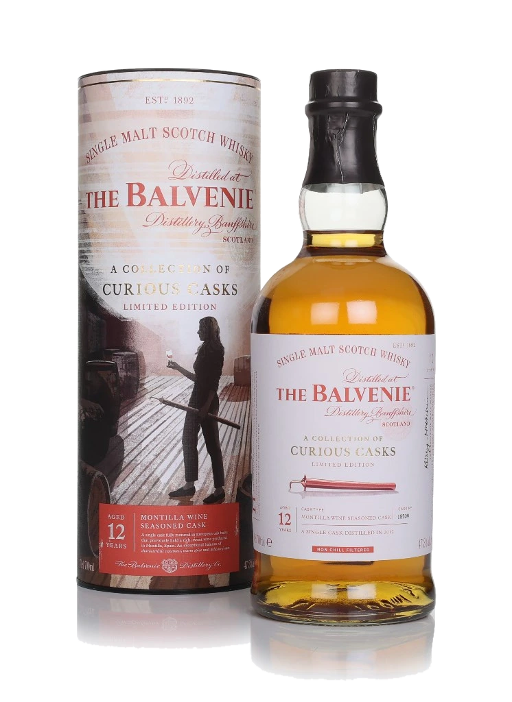 Balvenie 12 anos 2012 Montilla Wine Casks - A Collection of Curious Casks
