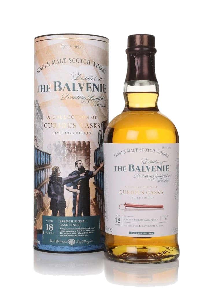 Balvenie 18 anos 2005 French Pineau Casks - A Collection of Curious Casks
