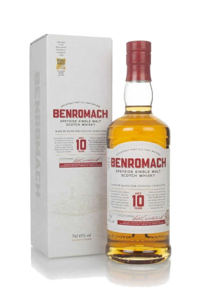 Benromach 10 anos