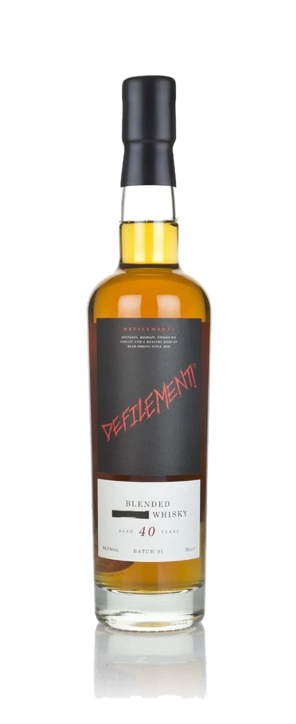 Blended 40 anos Whisky (Defilement)