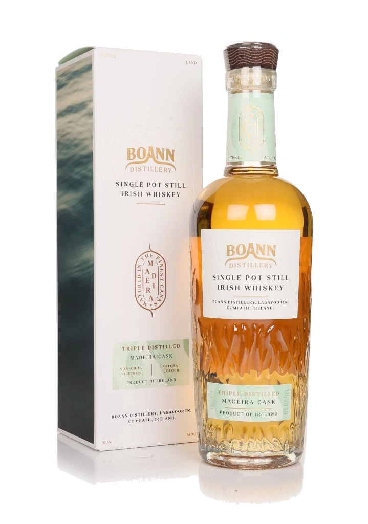 Boann Single Pot Still Irish Whiskey Madeira Cask