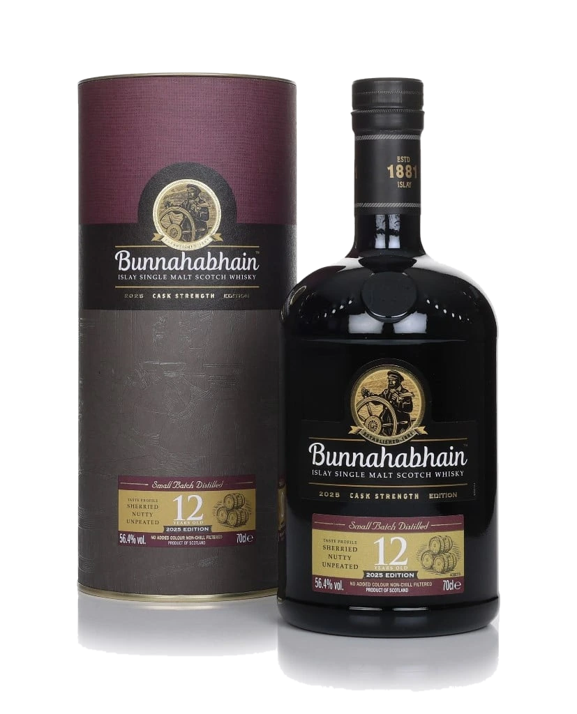 Bunnahabhain 12 anos Cask Strength - 2025 Edition