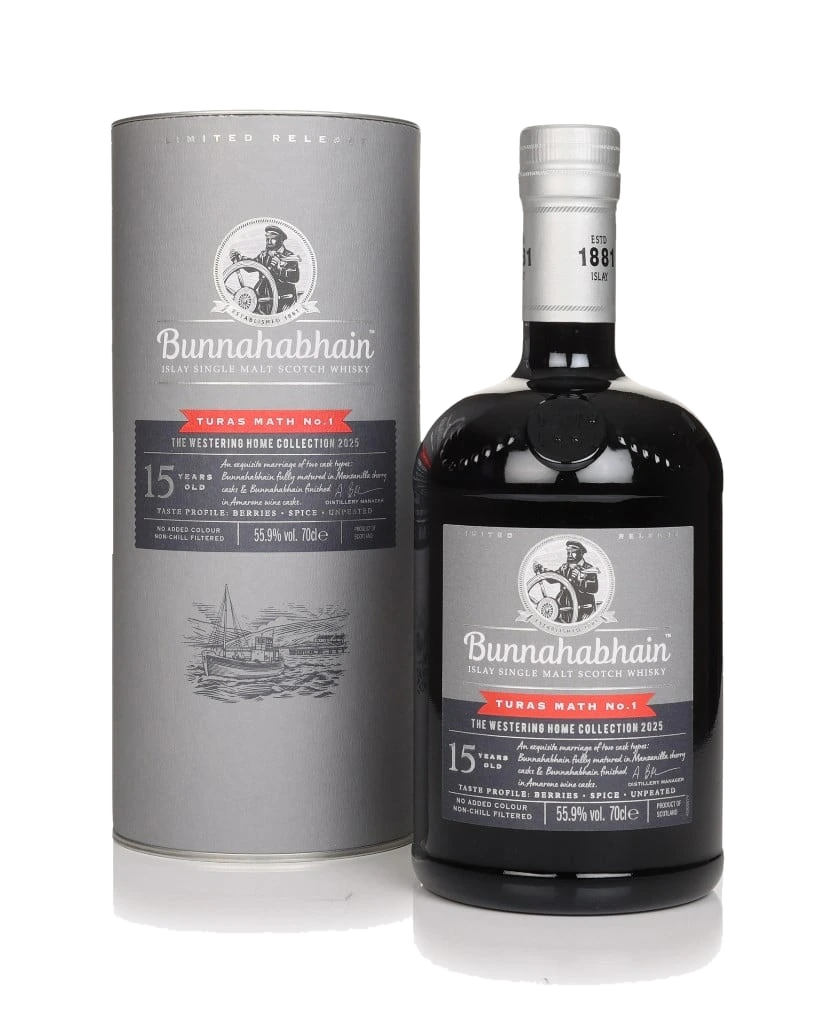 Bunnahabhain 15 anos Turas Math No. 1 - The Westering Home Collection 2025