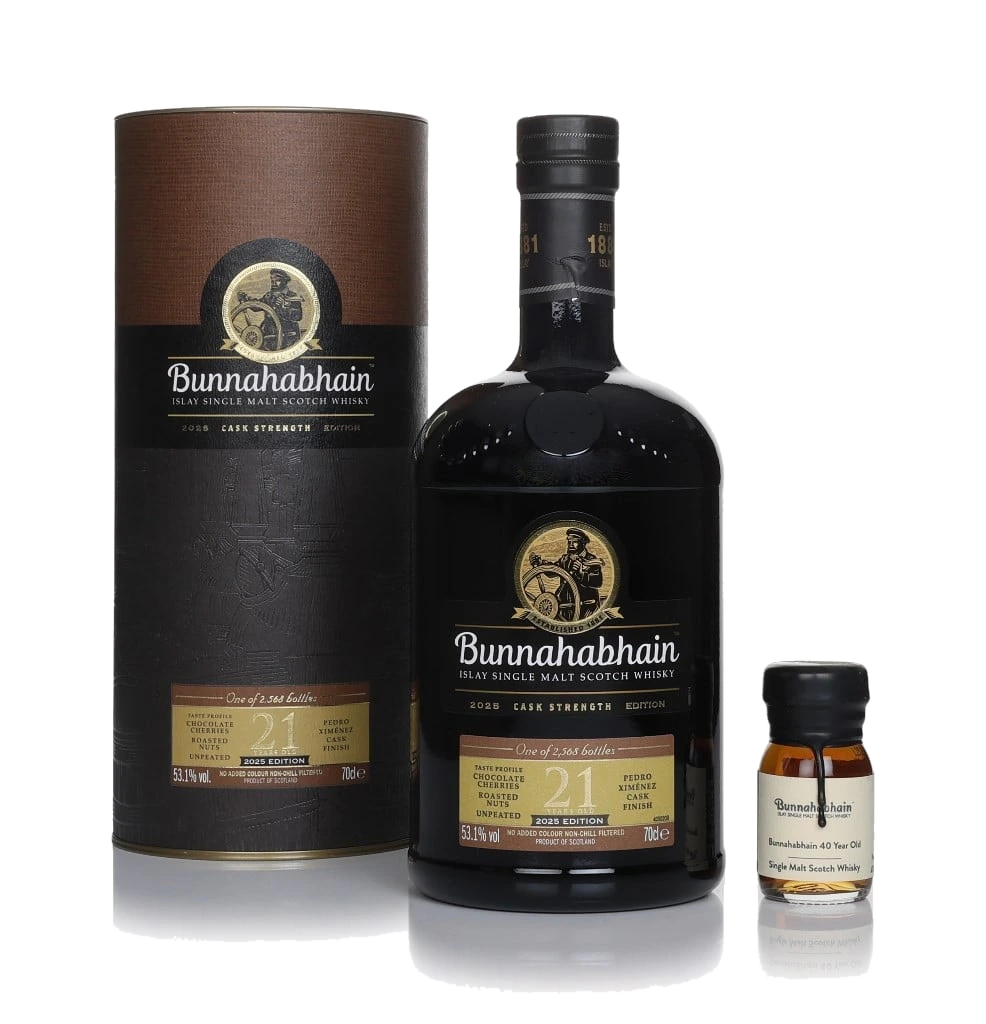 Bunnahabhain 21 anos Cask Strength - 2025 Edition