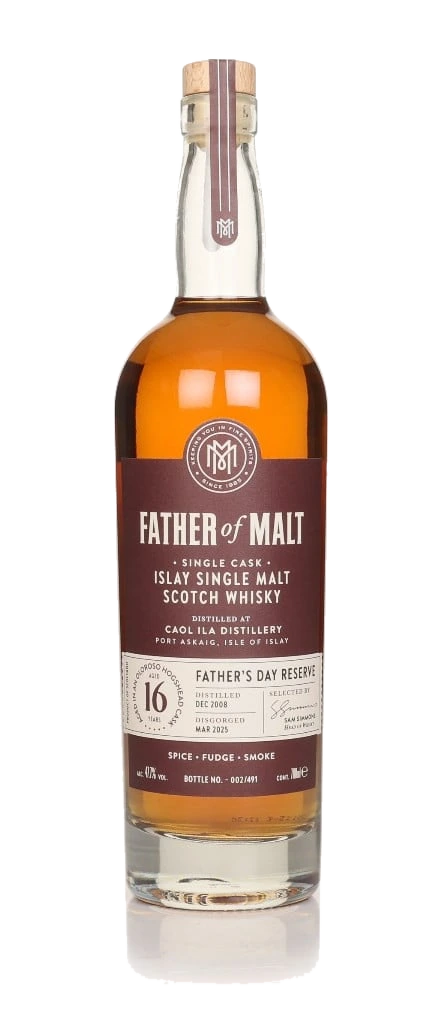 Caol Ila 16 anos Father of Malt - Father's Day Reserve (Master of Malt)