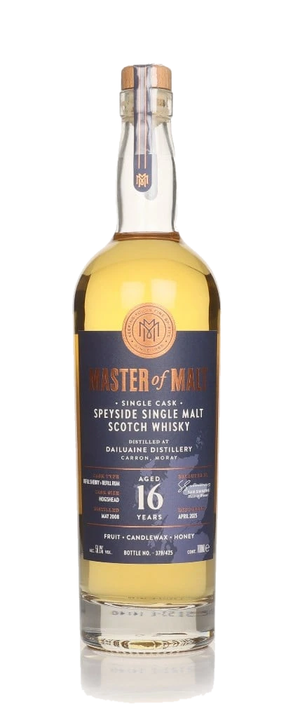 Dailuaine 16 anos 2008 Single Cask (Master of Malt)