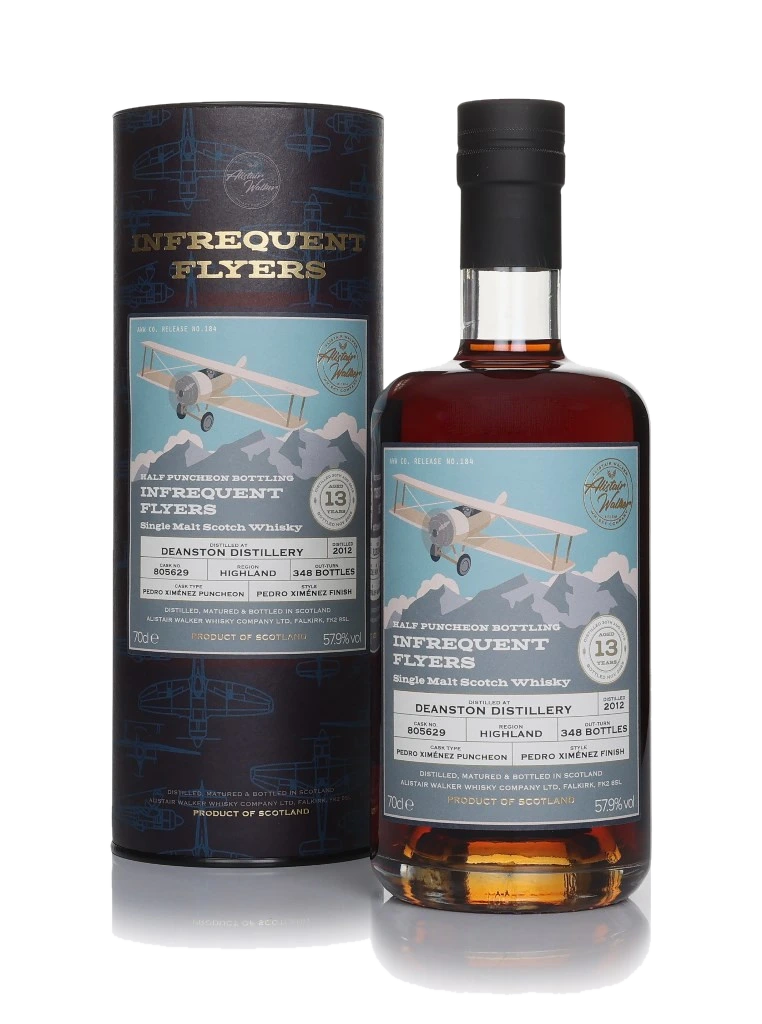 Deanston 13 anos 2012 (cask 805629) - Infrequent Flyers (Alistair Walker)