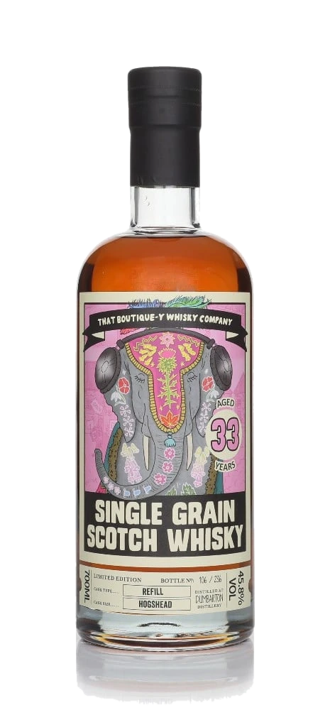Dumbarton 33 anos (That Boutique-y Whisky Company)