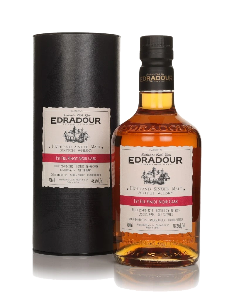 Edradour 13 anos 2012 - Michael Eppan Pinot Noir