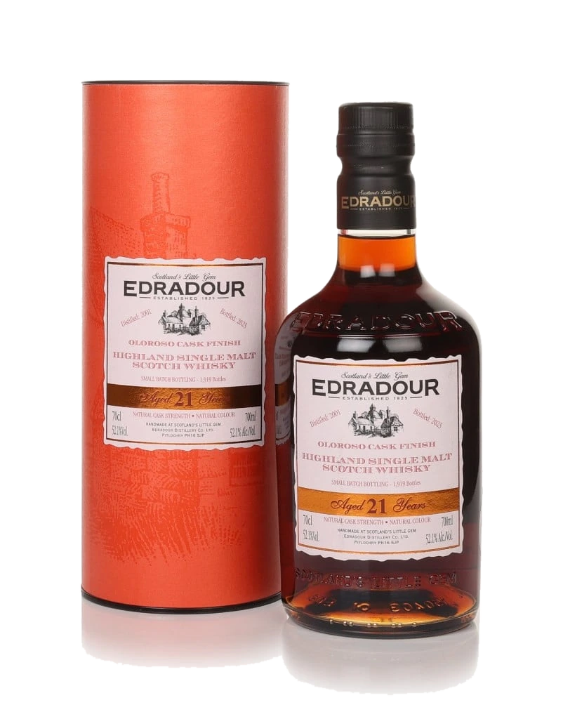 Edradour 21 anos 2001 Oloroso Sherry Finish