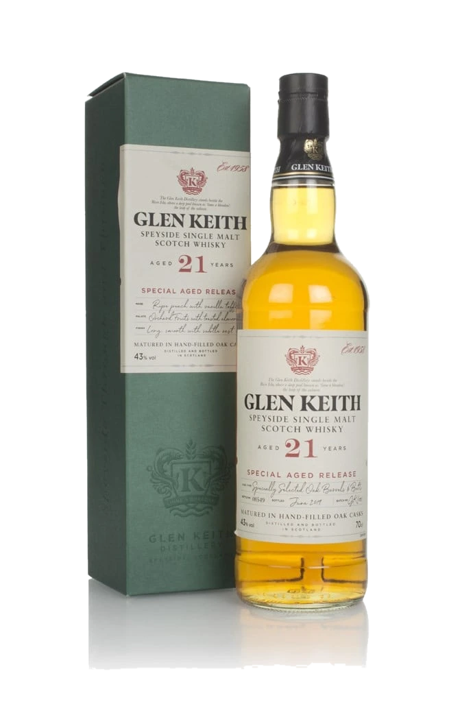 Glen Keith 21 anos - Secret Speyside Collection