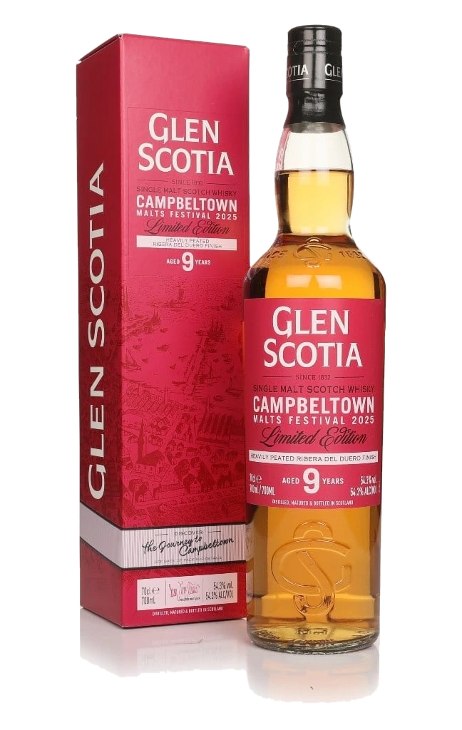 Glen Scotia 9 anos (Heavily Peated Ribera del Duero Finish) - Campbeltown Malts Festival 2025