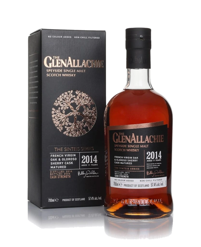 GlenAllachie Sinteis Series Part Three - 2014 French Virgin Oak and Oloroso Cask Matured