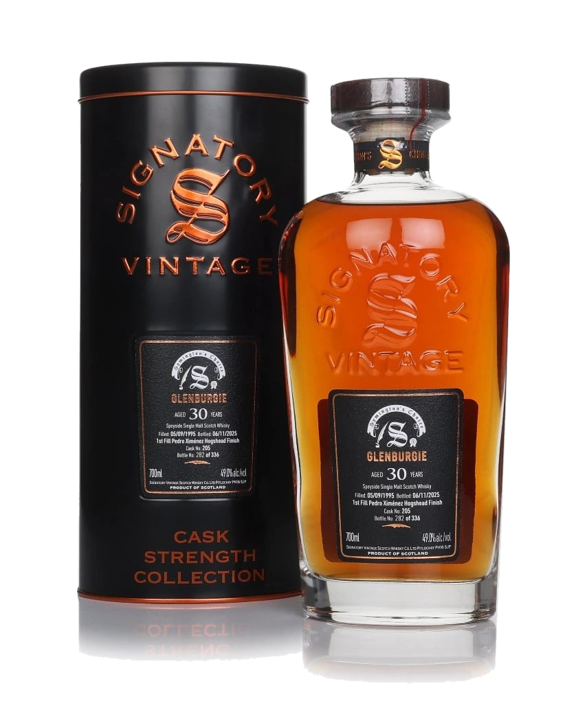 Glenburgie 30 anos 1995 (cask 205) - Cask Strength Collection (Signatory)