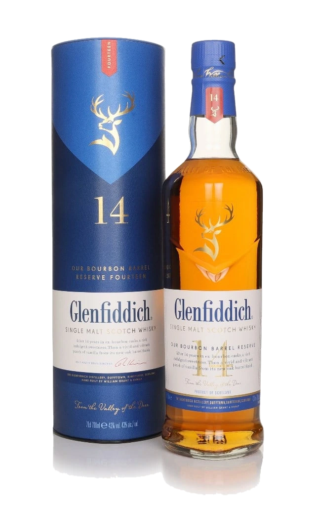 Glenfiddich 14 anos - Bourbon Barrel Reserve