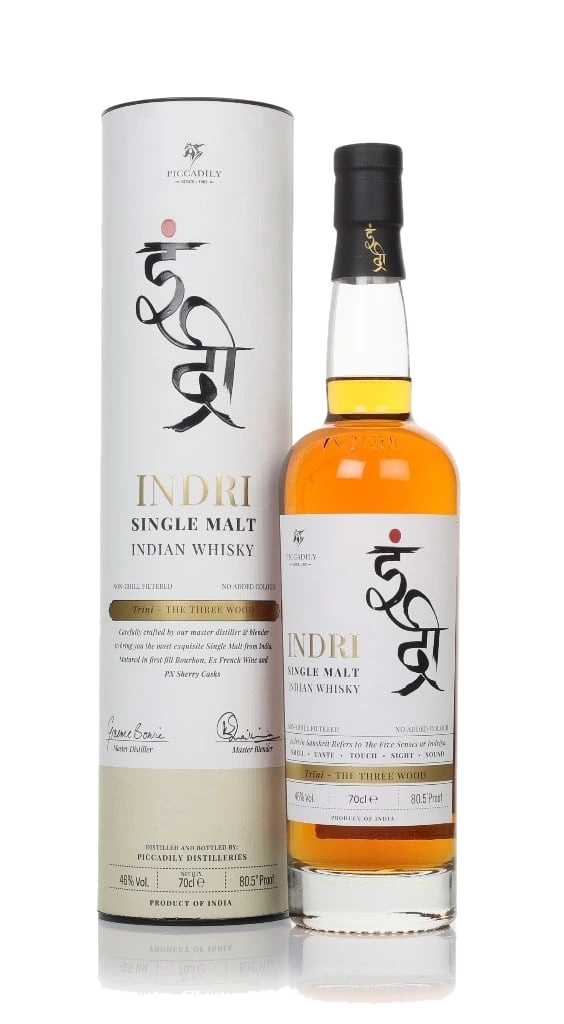 Indri Trini Three Wood Indian Single Malt