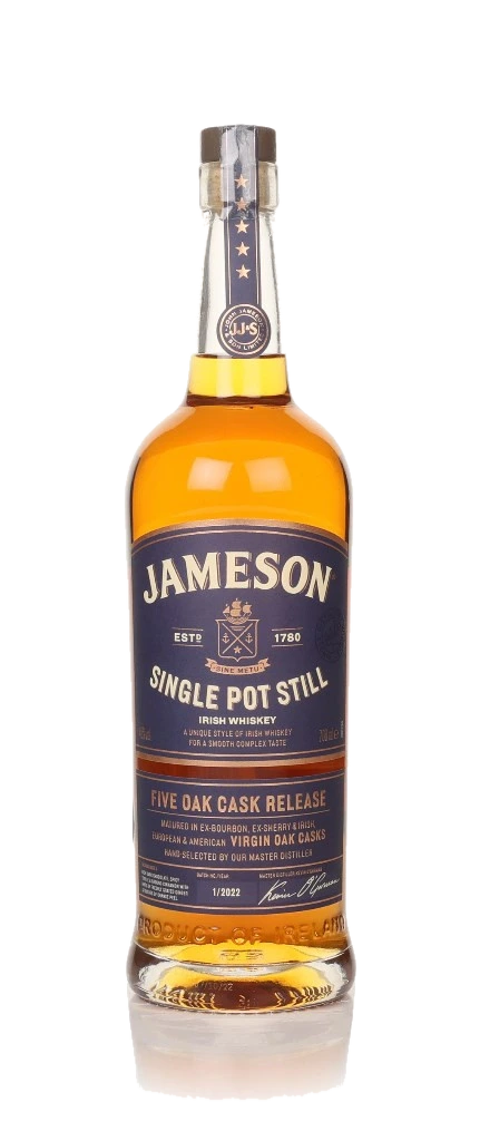 Jameson Single Pot Still - Five Oak Cask Release