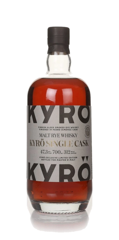 Kyrö Single Cask Smoked Rye Finished in PX Cask (Master of Malt Exclusive)