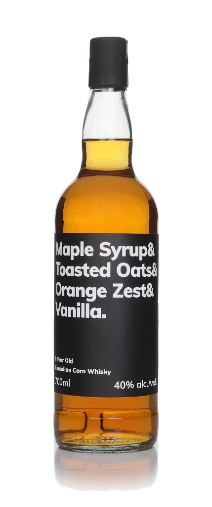 Maple Syrup & Toasted Oats & Orange Zest & Vanilla 8 anos