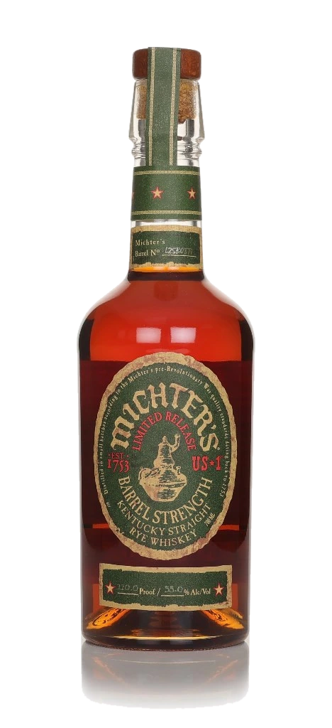 Michter's US*1 Barrel Strength Straight Rye Whiskey
