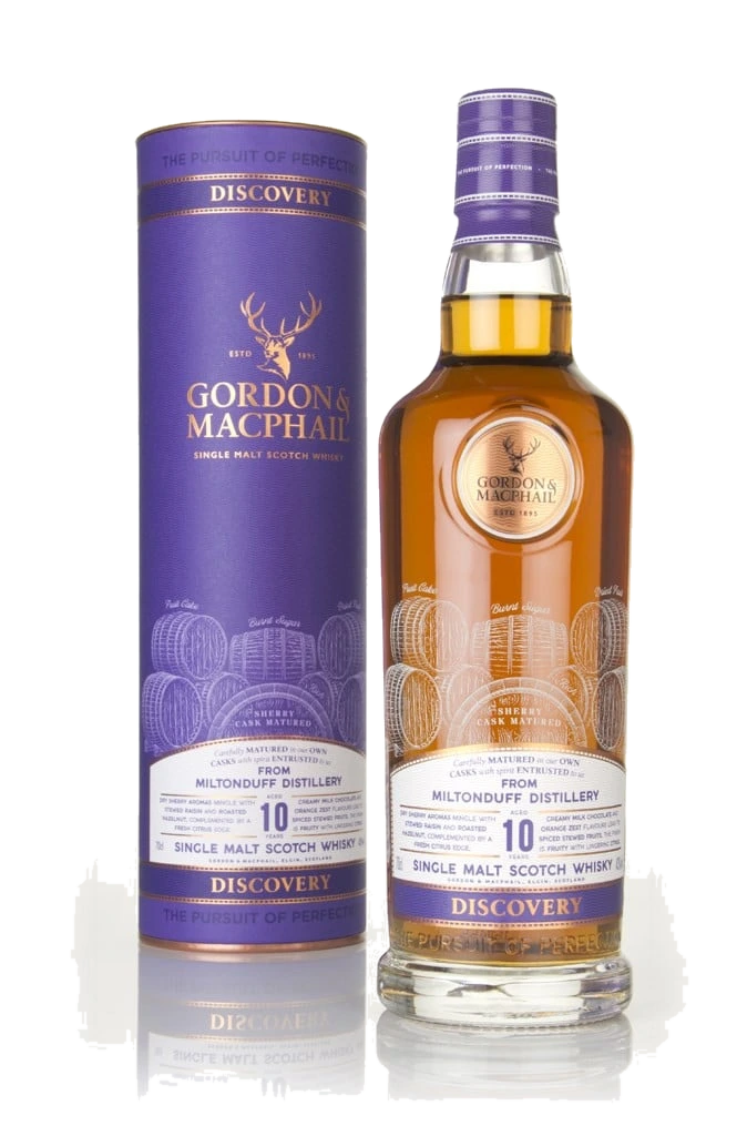 Miltonduff 10 anos - Discovery (Gordon & MacPhail)