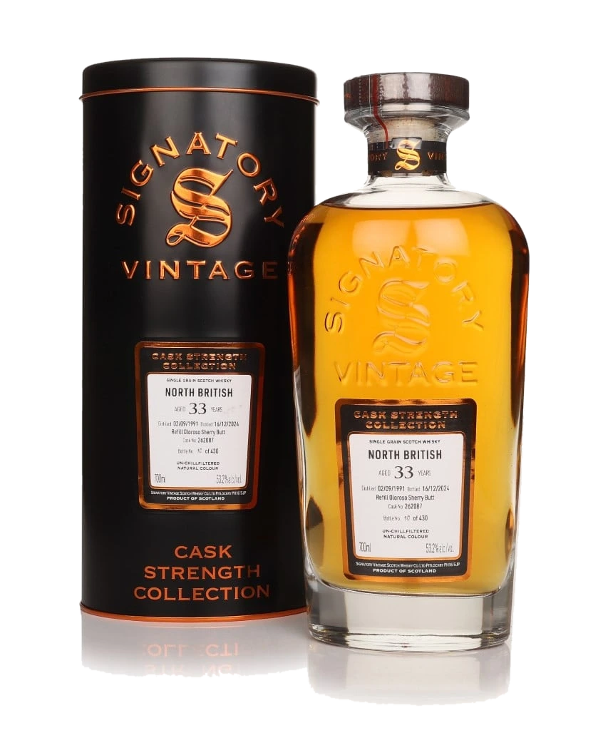 North British 33 anos 1991 (cask 262087) - Cask Strength Collection (Signatory)