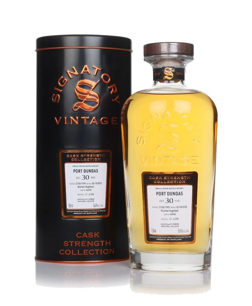 Port Dundas 30 anos 1995 (cask 64945) - Cask Strength Collection (Signatory)