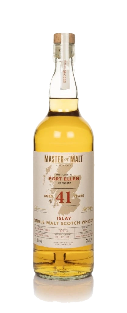 Port Ellen 41 anos 1982 Single Cask (Master of Malt)