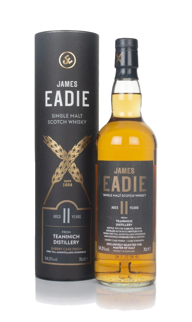Teaninich 11 anos 2010 (cask 356846) - James Eadie (Master of Malt Exclusive)