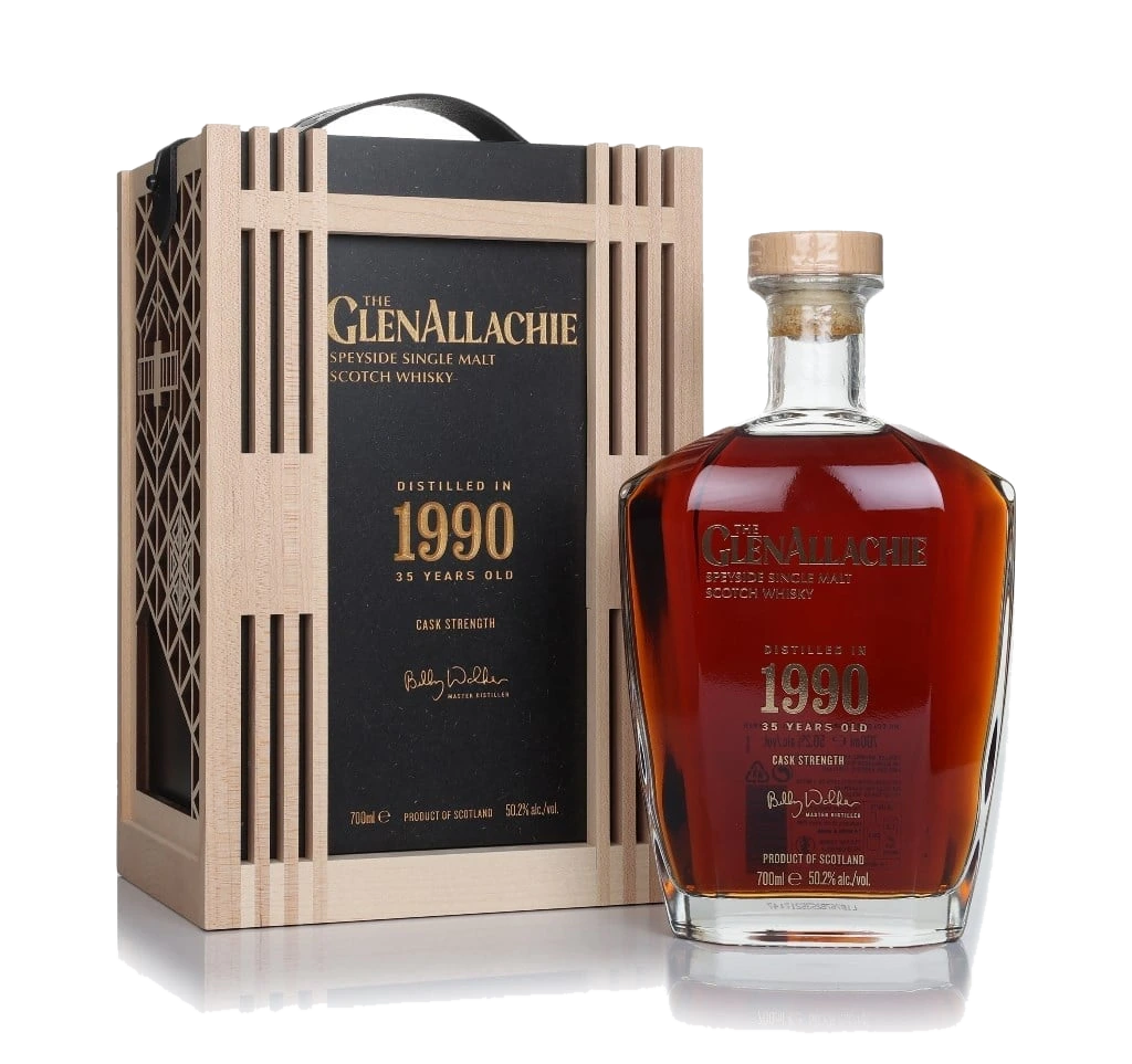 The GlenAllachie 35 anos Cask Strength 1990
