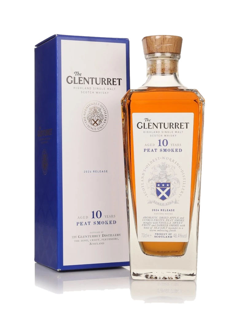 The Glenturret 10 anos Peat Smoked (2024 Release)