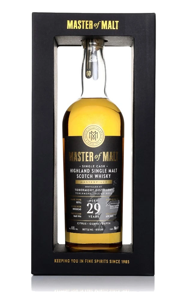 Tobermory 29 anos 1996 Single Cask - Masterpiece (Master of Malt)
