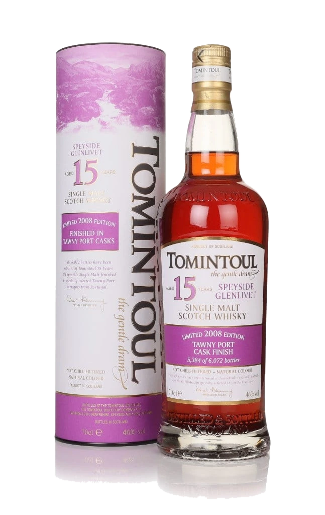 Tomintoul 15 anos 2008 Tawny Port Cask Finish