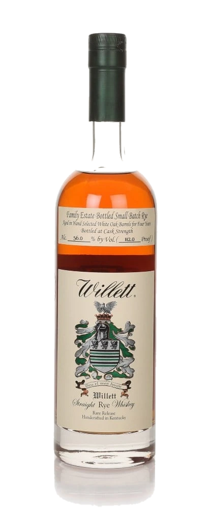 Willett 4 anos Family Estate Bottled Rye (56%)